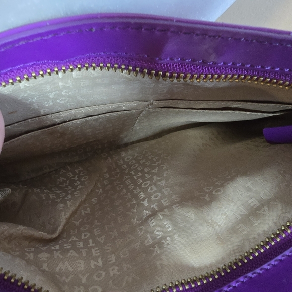 Kate Spade Vibrant Purple Wristlet - Picture 6 of 11